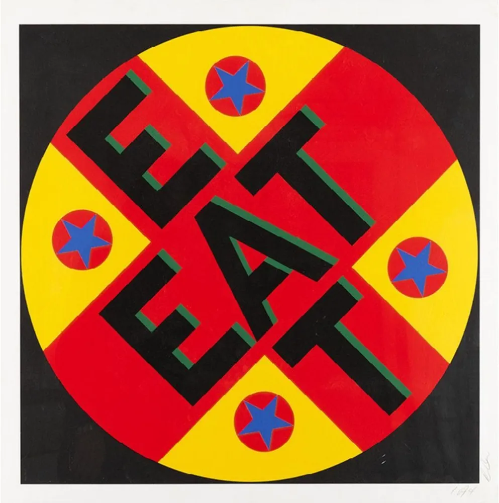 Screenprint Indiana - The American Dream No. 2 - Eat