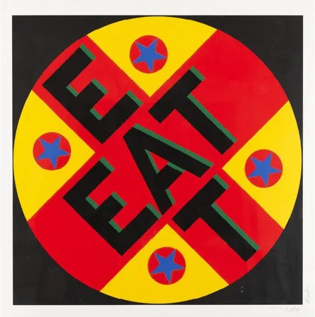 Screenprint Indiana - The American Dream No. 2 - Eat