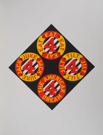 Screenprint Indiana - The Beware-Danger American Dream