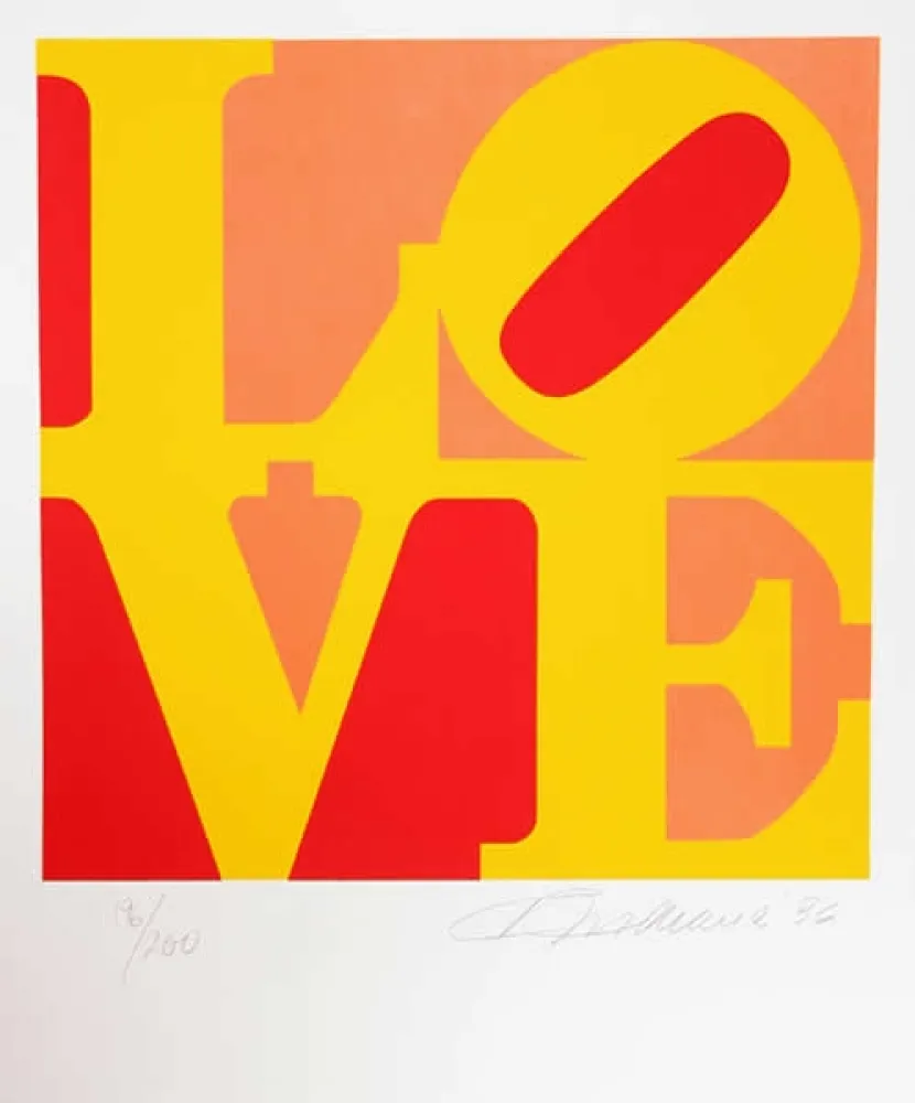 Screenprint Indiana - The Book of Love 10