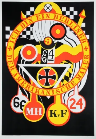 Screenprint Indiana - The Hartley Elegies: Berlin Series, KvF III