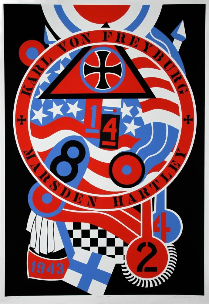 Screenprint Indiana - THE HARTLEY ELEGIES - KvF II