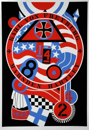 Screenprint Indiana - THE HARTLEY ELEGIES - KvF II