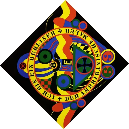 Screenprint Indiana - THE HARTLEY ELEGIES - KvF IX