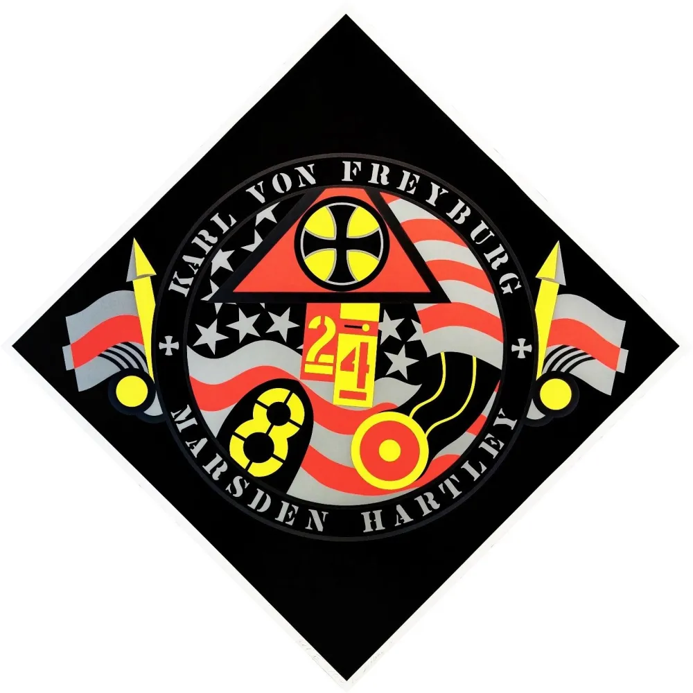 Screenprint Indiana - THE HARTLEY ELEGIES - KvF VII