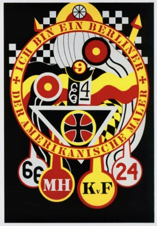 Screenprint Indiana - The Hartley Elegies - The Berlin Series KvF 3