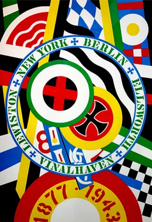 Screenprint Indiana - The Hartley Elegies - The Berlin Series KvF 4