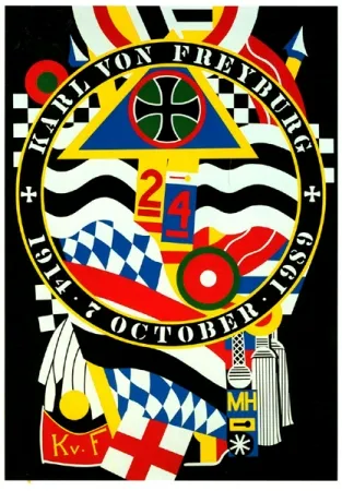 Screenprint Indiana - The Hartley Elegies: The Berlin Series - KvF I