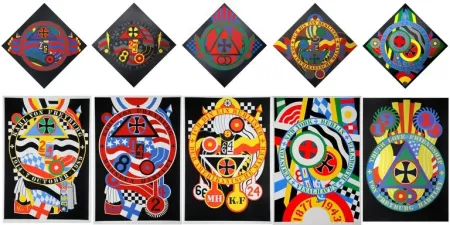 Screenprint Indiana - The Hartley Elegies: The Berlin Series - KvF I - X