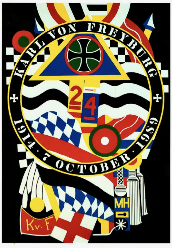 Screenprint Indiana - The Hartley Elegies - The Berlin Series KvF1