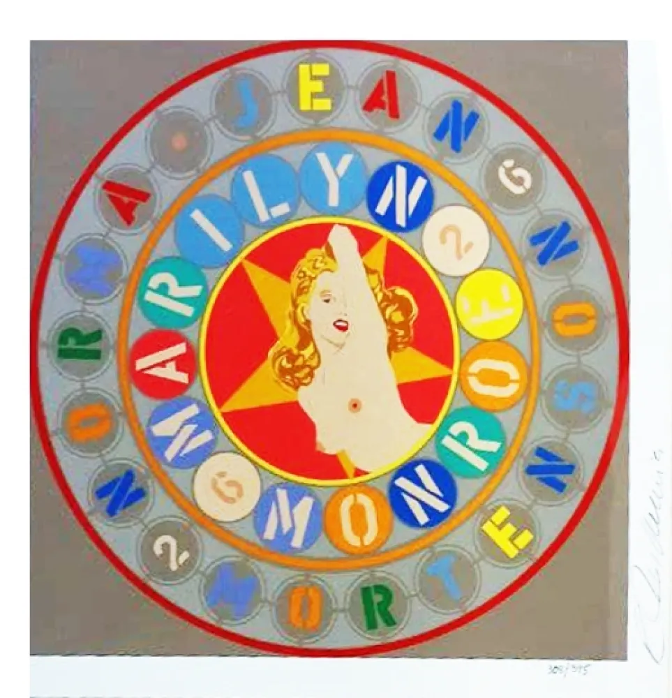 Screenprint Indiana - THE METAMORPHOSIS OF NORMA JEAN MORTENSON