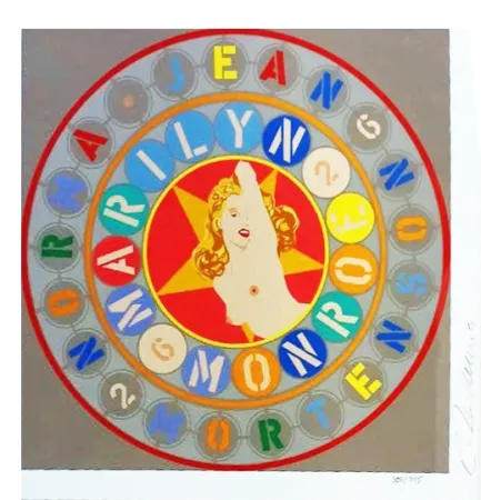 Screenprint Indiana - THE METAMORPHOSIS OF NORMA JEAN MORTENSON