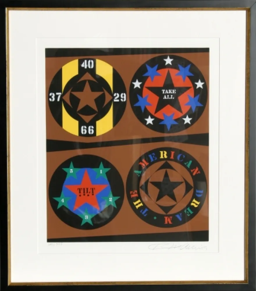 Screenprint Indiana - Tilt from the American Dream Portfolio