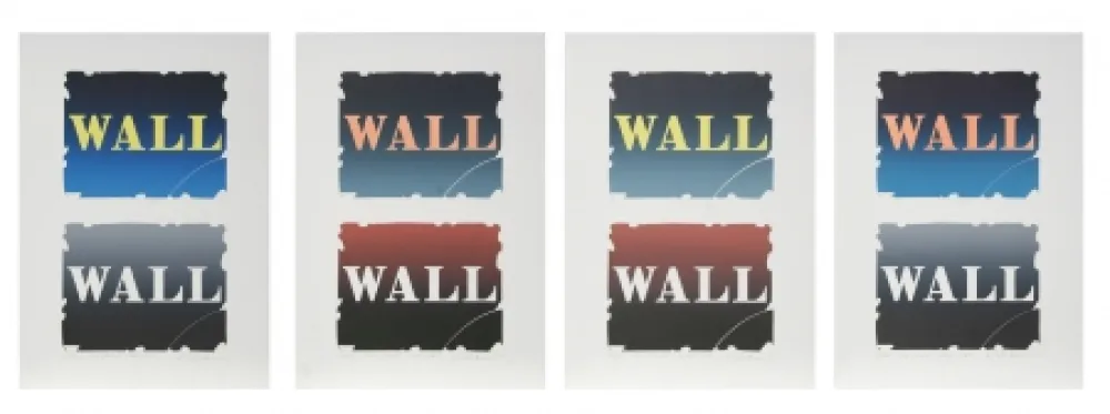 Lithograph Indiana - Wall Series: Two Stone