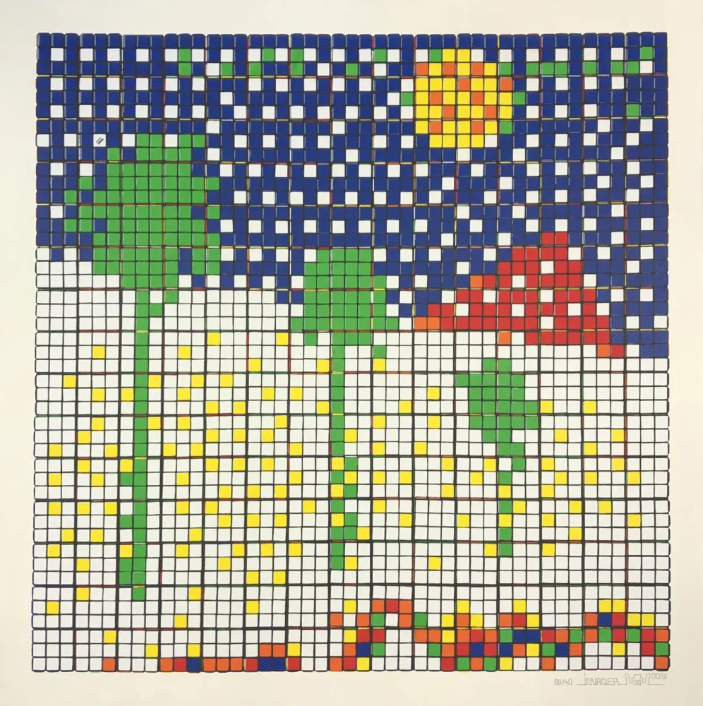 Screenprint Invader - Boys Don’t Cry