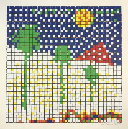 Screenprint Invader - Boys Don’t Cry