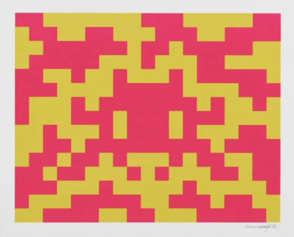 Screenprint Invader - Camo M-2C-M1