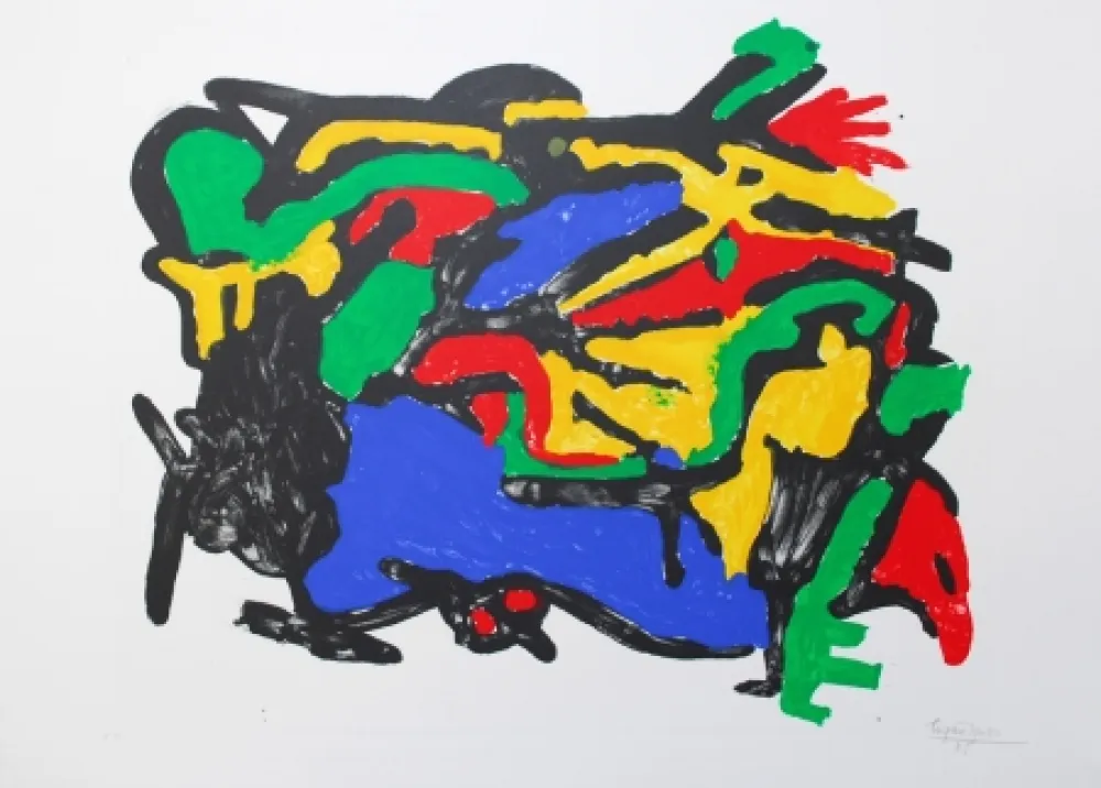 Lithograph Ionesco - ALEXANDRE