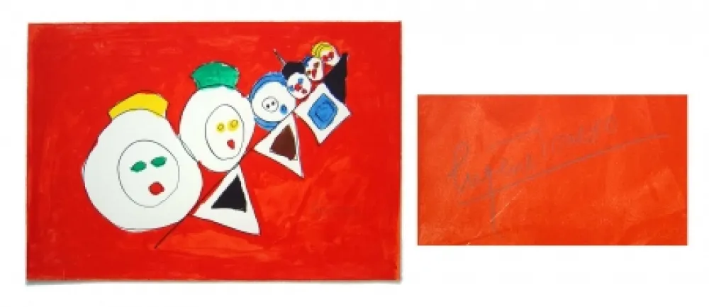 Lithograph Ionesco - Série