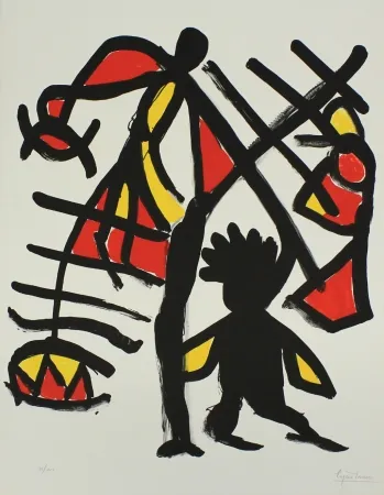 Lithograph Ionesco - Untitled