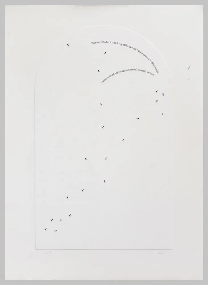 Screenprint Isgro - Formicolate! Formicolate! Formicolate per tutto il mediterraneo!