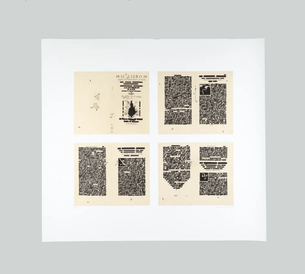 Etching And Aquatint Isgro - Il libro del Cortegiano
