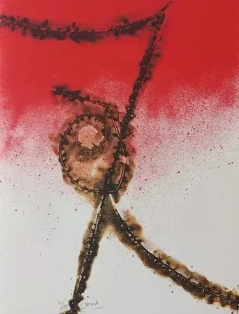 Lithograph Jaccard - SANS TITRE 