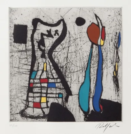 Drypoint Jacobsen - Petit Personnage II