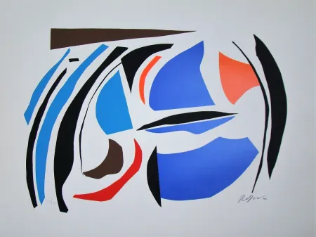 Screenprint Jacobsen - Sans titre