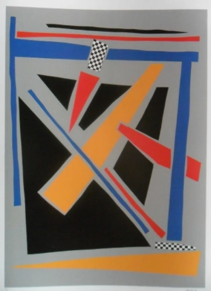 Screenprint Jacobsen - Visions Sculpturales I