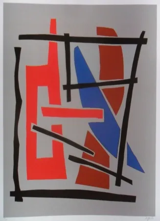 Screenprint Jacobsen - Visions Sculpturales III