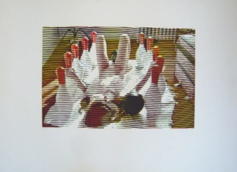 Etching And Aquatint Jacquet - Anniversaire