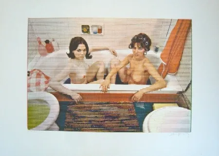 Etching And Aquatint Jacquet - Gabrielle d'estrée