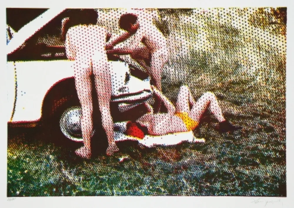 Etching And Aquatint Jacquet - La Panne