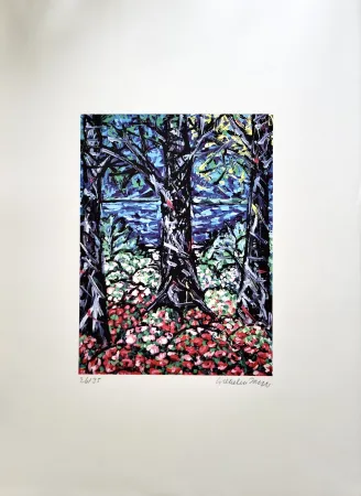 Screenprint Jaeger - Ortsbestimmung