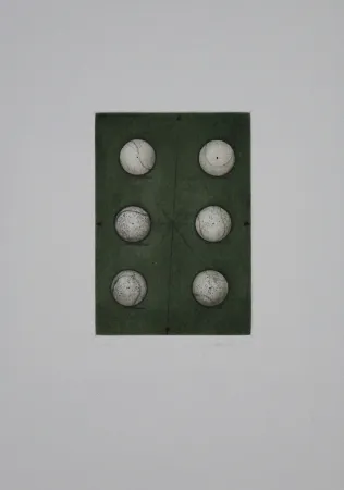 Etching And Aquatint Janak - Sechs Bälle / Six Balls