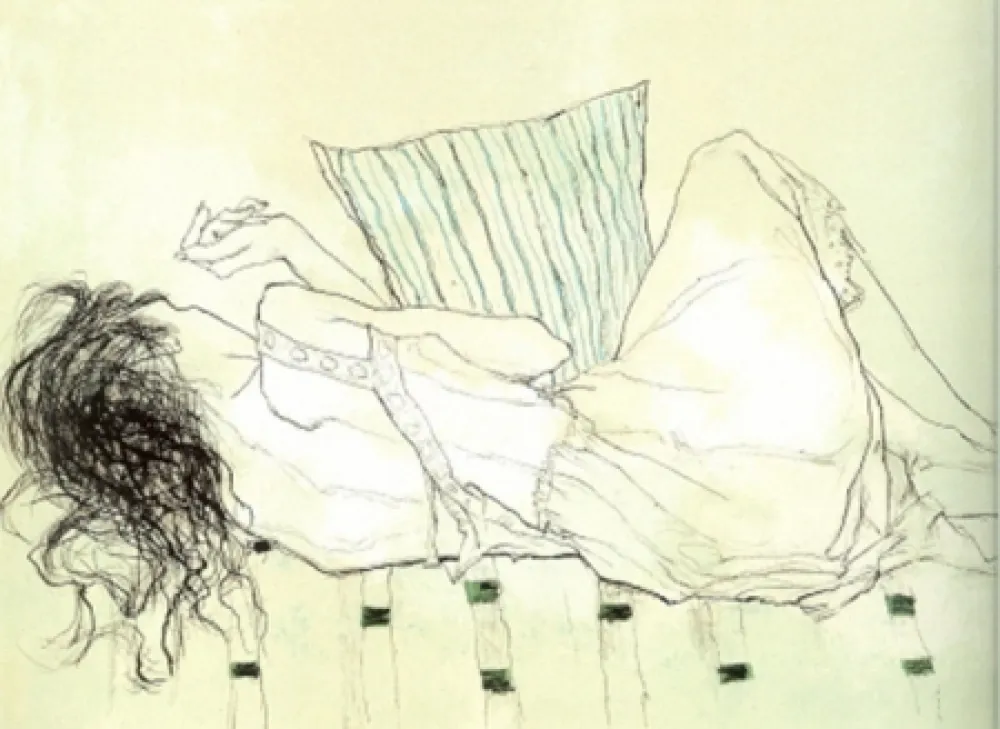 Lithograph Jansem - Solange du Dos