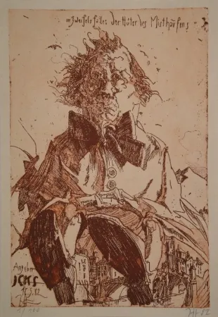 Illustrated Book Janssen - Angeber Icks. 1ne Quijoterie (Eine Quijoterie). 