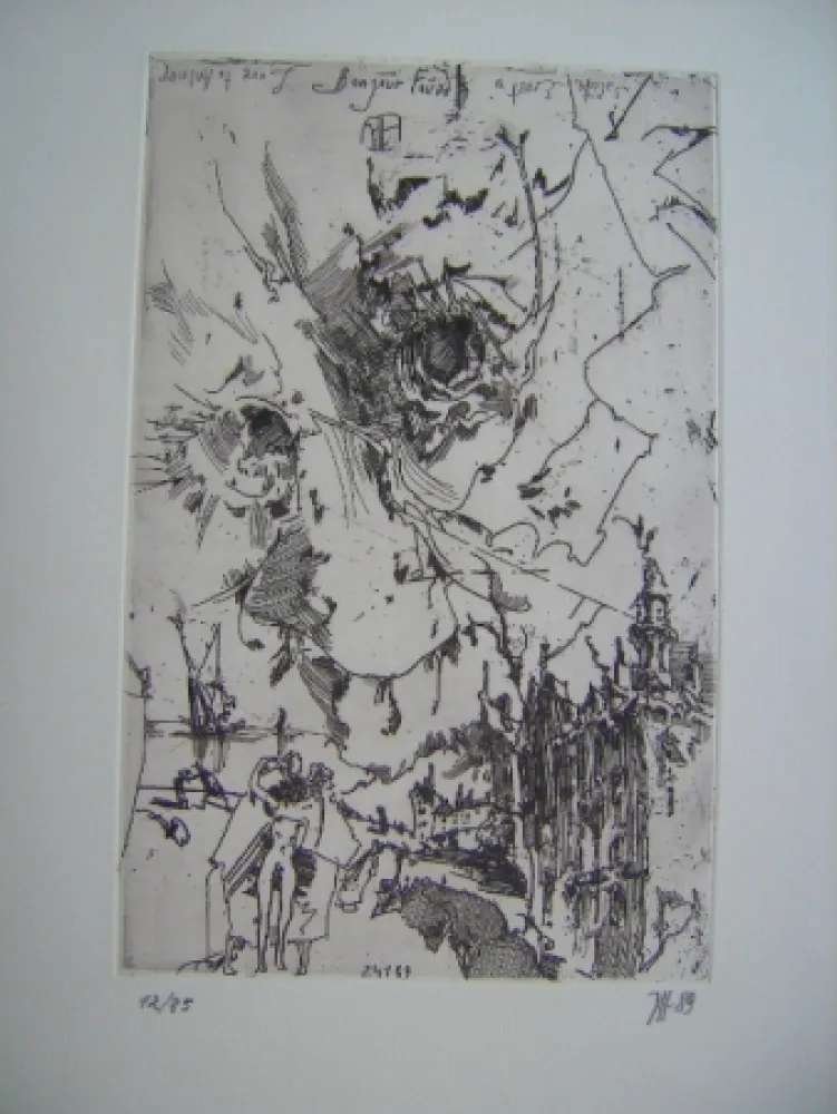 Etching Janssen - Saut de temp