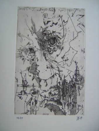 Etching Janssen - Saut de temp