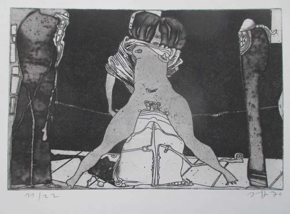 Etching Janssen - Vorlage