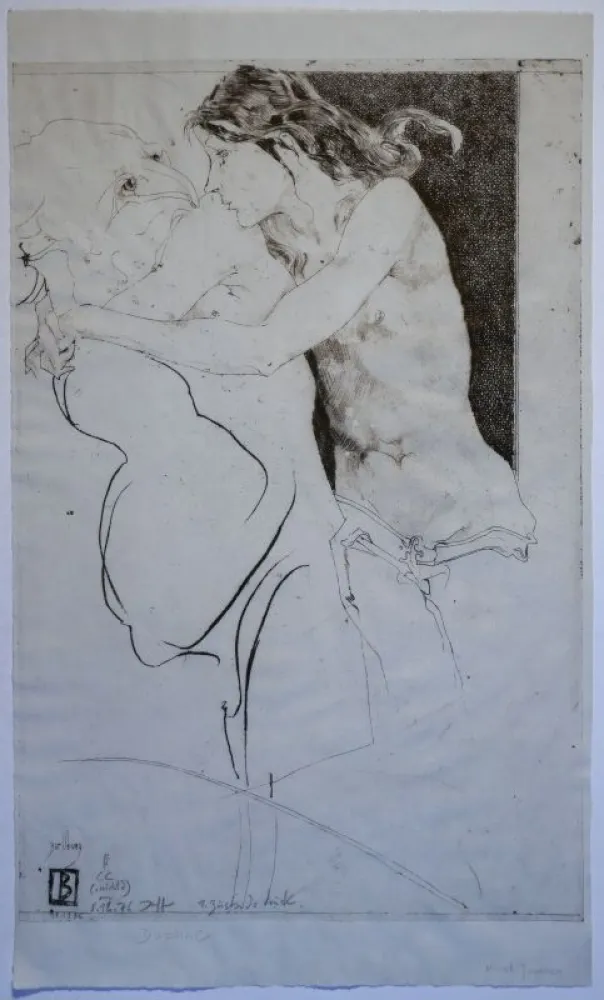 Etching Janssen - Zur Übung 11 11 75