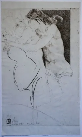 Etching Janssen - Zur Übung 11 11 75