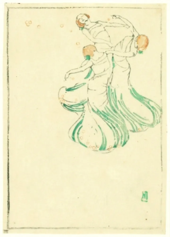 Woodcut Jarke - Spring