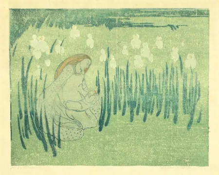 Woodcut Jarke - Summer