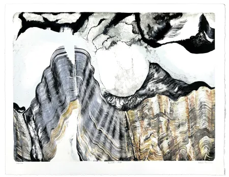 Lithograph Jarrosson - Bastille - Acte III