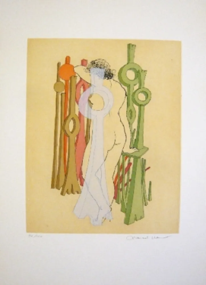 Etching And Aquatint Jean - Composition