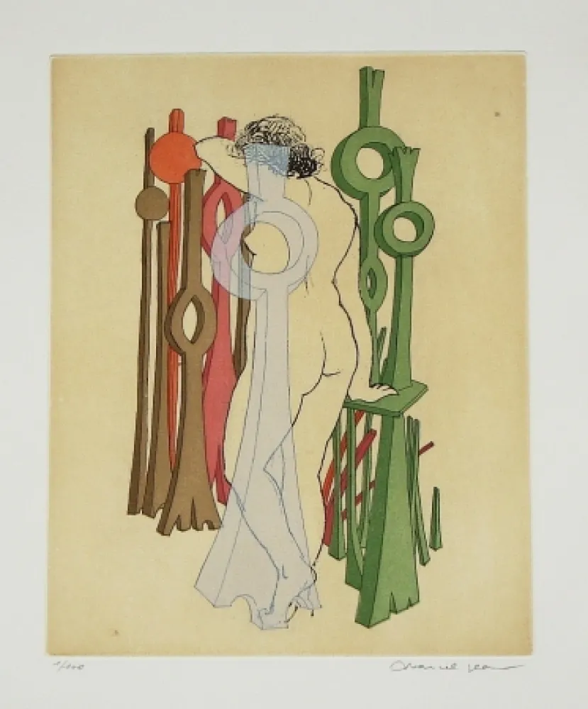 Etching And Aquatint Jean - Eaux-fortes