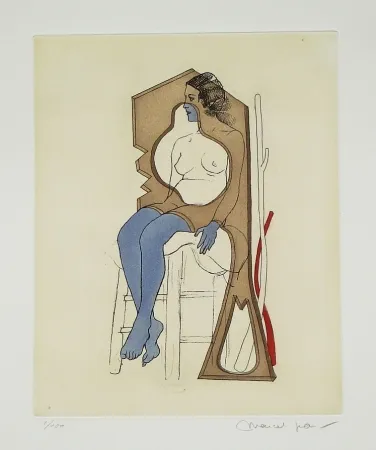 Etching And Aquatint Jean - Eaux-fortes