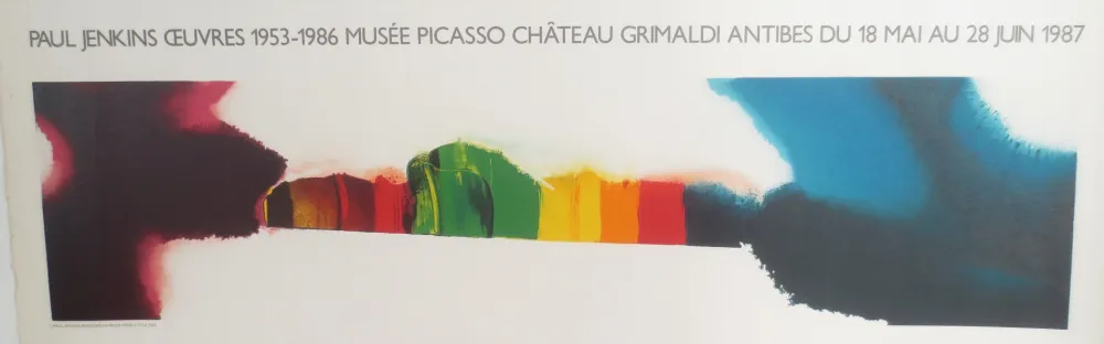Lithograph Jenkins - Affiche exposition